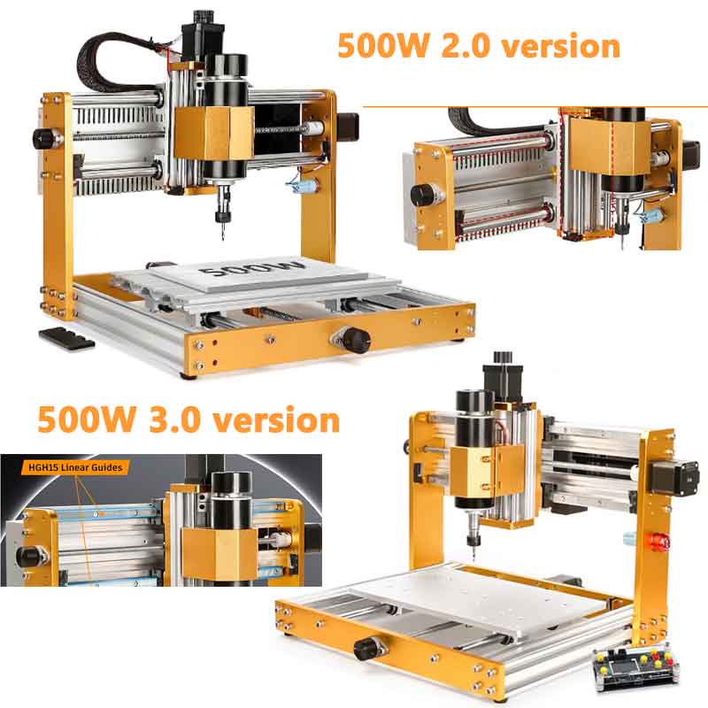 Cnc 3018 Pro Max Metal - 3018 PRO MAX CNC 3-assige houtgraveermachine,