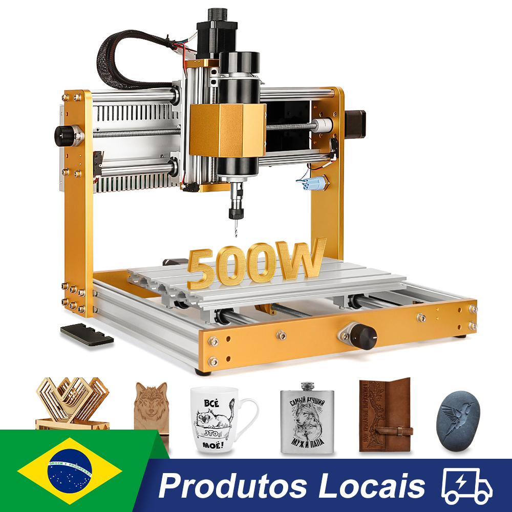 Cnc 3018 Pro Max Metal - Cnc Router Machine 3018pro Max 500W,