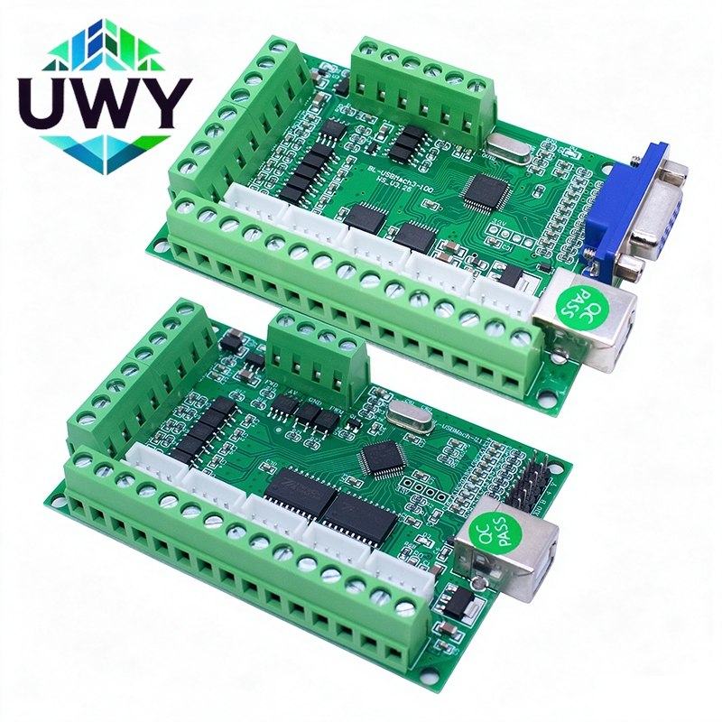 5 Axis Cnc Breakout Board Interface Mach3 - MACH3 5-assige graveermachine, hoofdprintplaat, CNC-uitbreidingskaart, USB-interface,