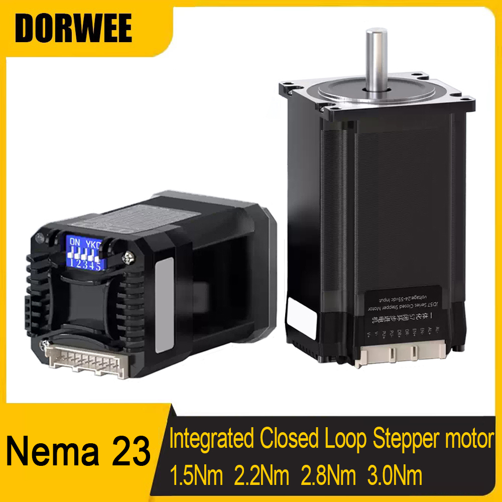 Geïntegreerde stappenmotor met - Nema 23 Closed Loop Stepper Motor Driver Kit recensie en prijs