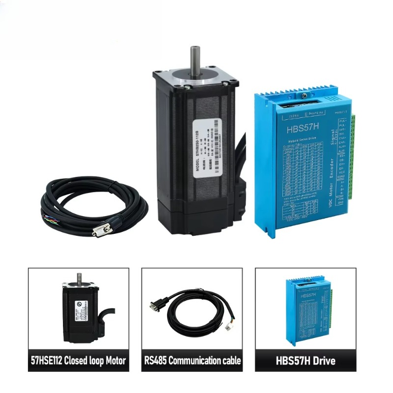 HLTNC 57 Nema23 57HS112mm 2-fa - Nema 23 Closed Loop Stepper Motor Driver Kit recensie en prijs